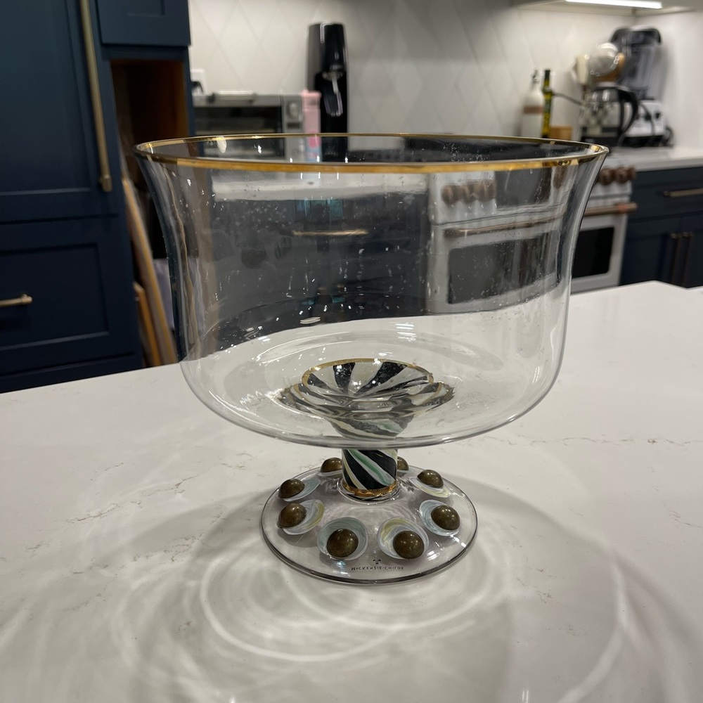 MacKenzie Childs Tango Trifle Bowl